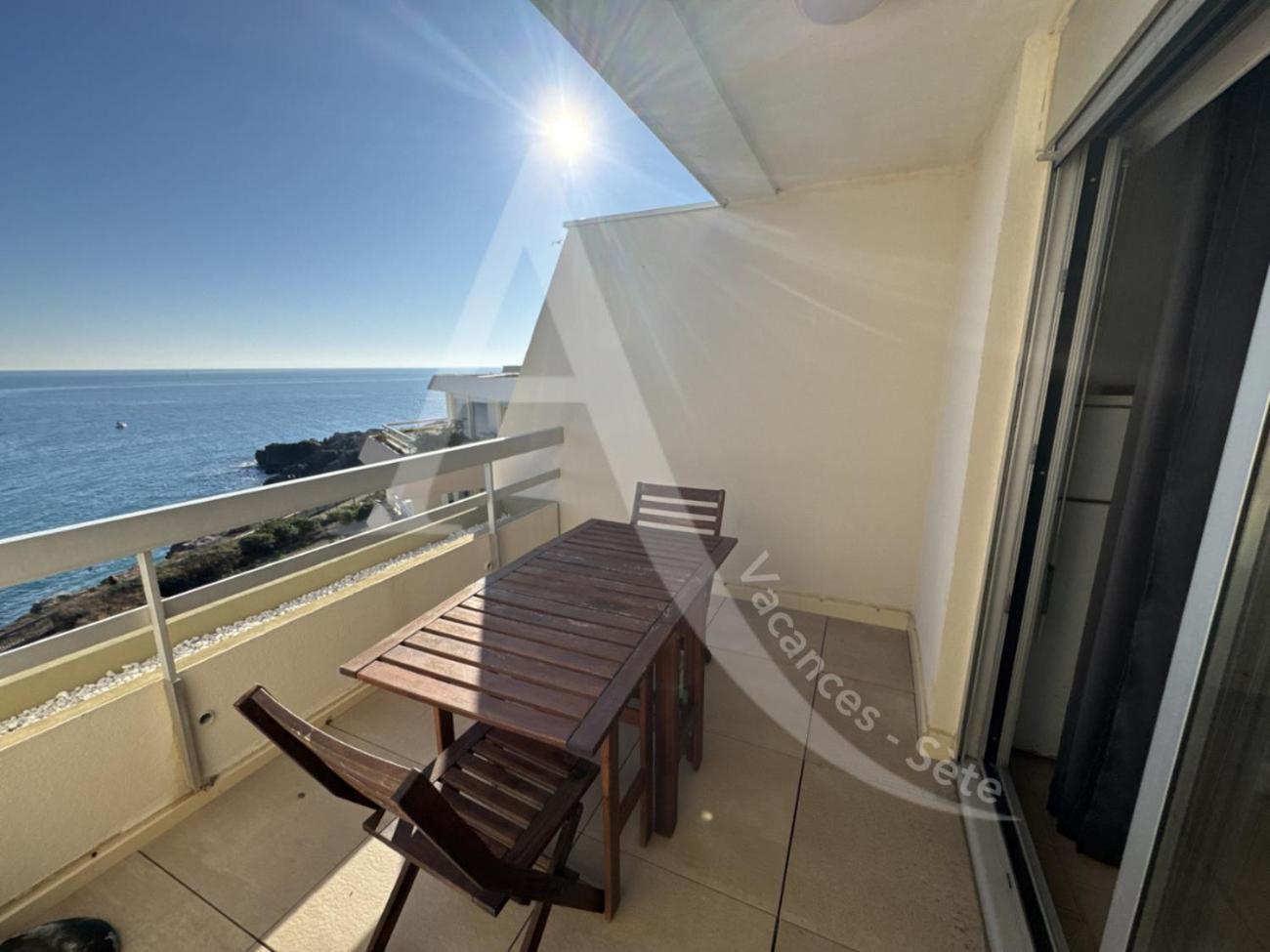 40 M², 1Ere Ligne Mer, Dernier Etage Avec Ascenseur Сет Экстерьер фото