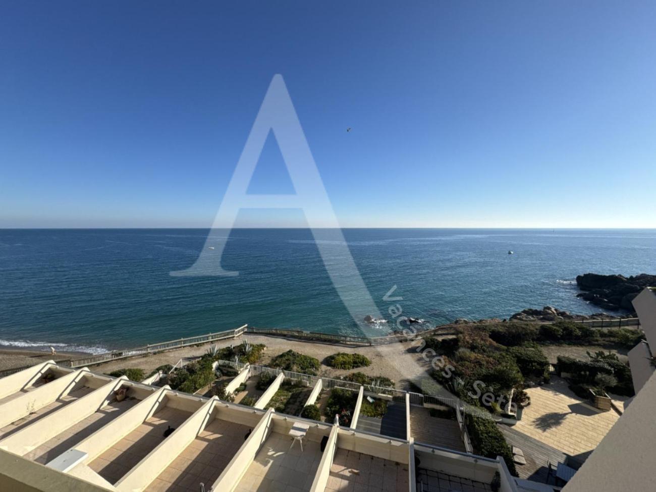 40 M², 1Ere Ligne Mer, Dernier Etage Avec Ascenseur Сет Экстерьер фото